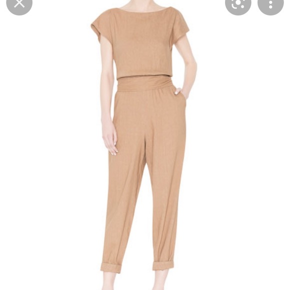 Alice + Olivia Pants - SALE Alice + Olivia jumpsuit- size 10. Tan/khaki color.